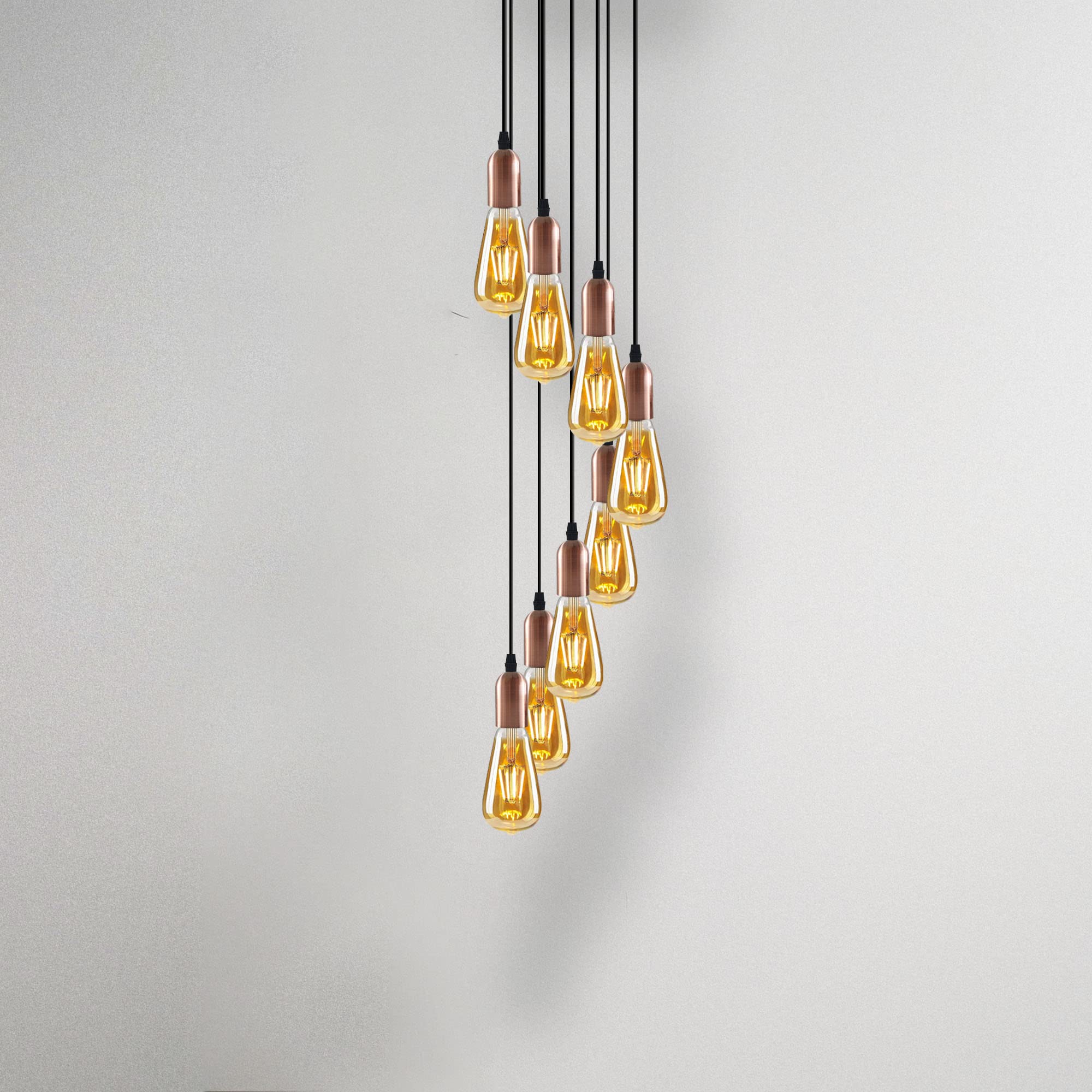 Modern Industrial Style Pendant Light Fitting ~6304