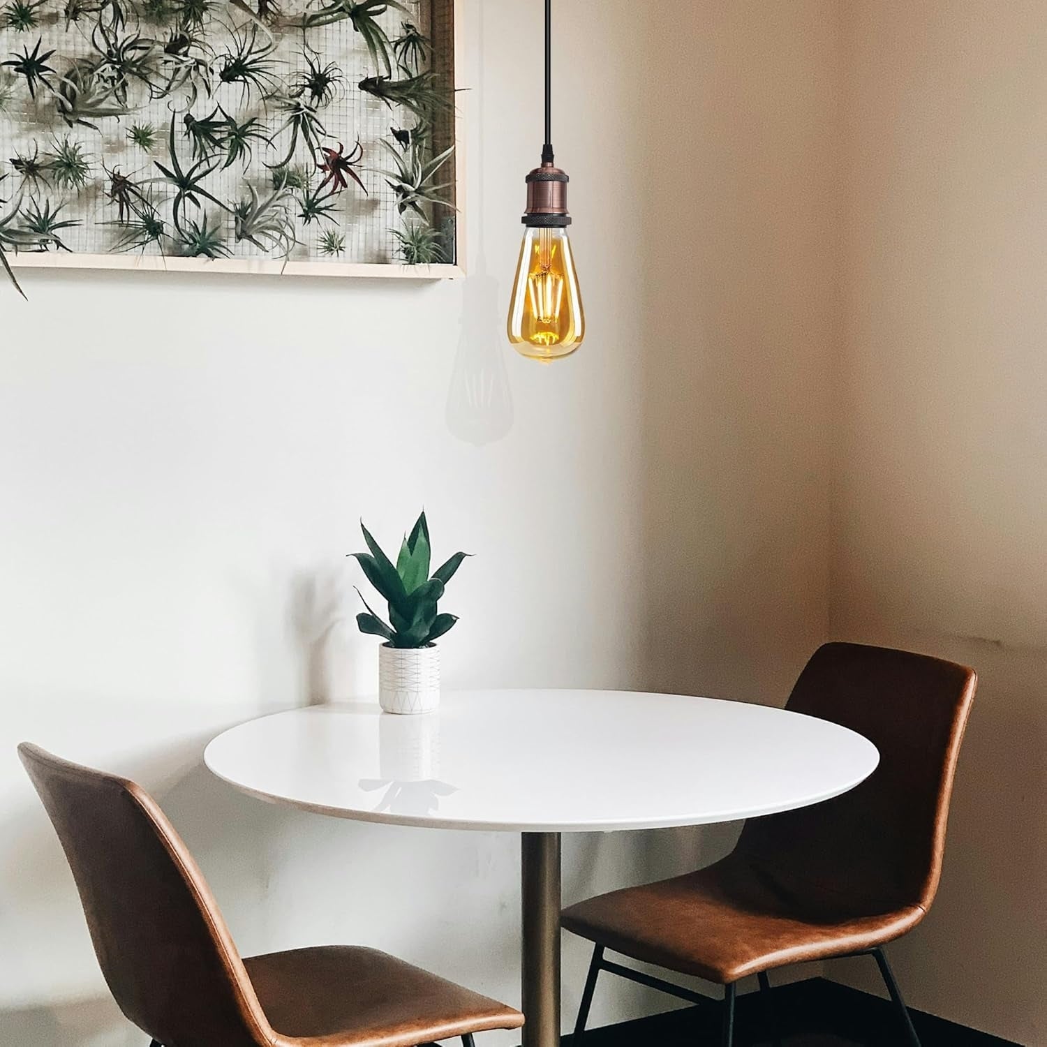 Industrial Metal E27 Lamp holder Ceiling pendant light Fixture ~6038