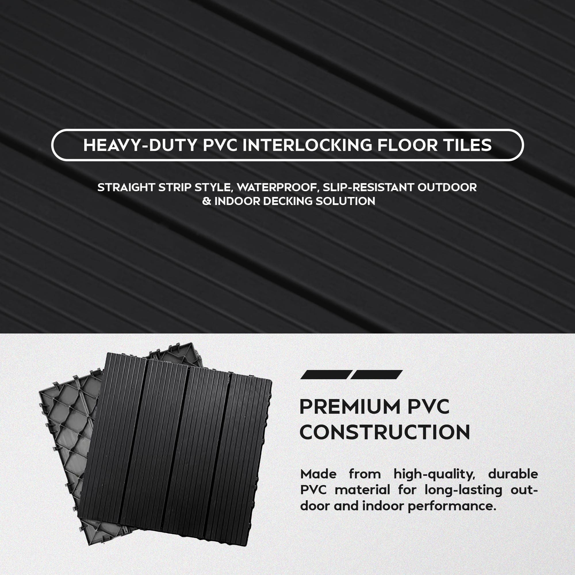 Outdoor Interlocking Deck Squares 30cm ~6363