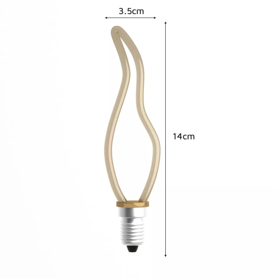 Warm Glow Vintage Edison LED Bulb E27 E14 Decorative Filament Lamp
