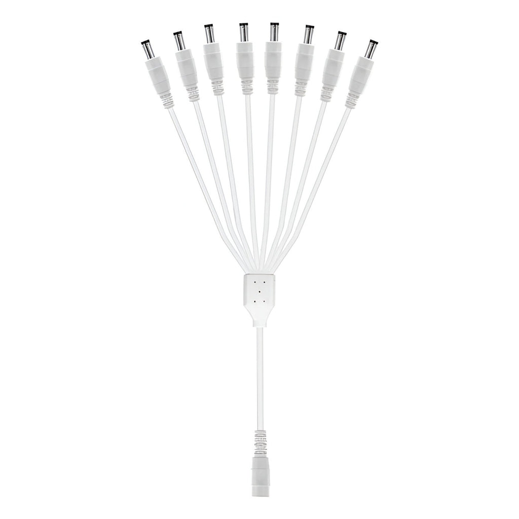 CCTV DC Power Splitter Cable 2.1mm Female to Male Adapter