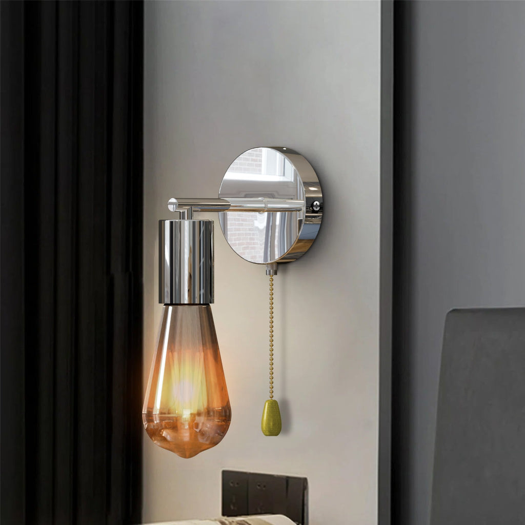 Universal Ceiling Fan Wall Lamp Pull Chain Cord Light Switch