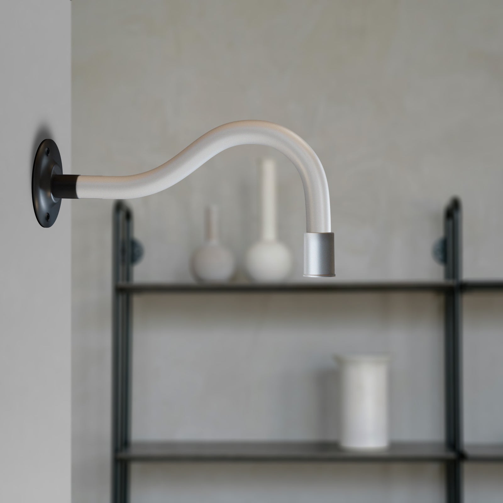 Adjustable Flexible LED Gooseneck Wall Mount Sconce for Bedside Reading