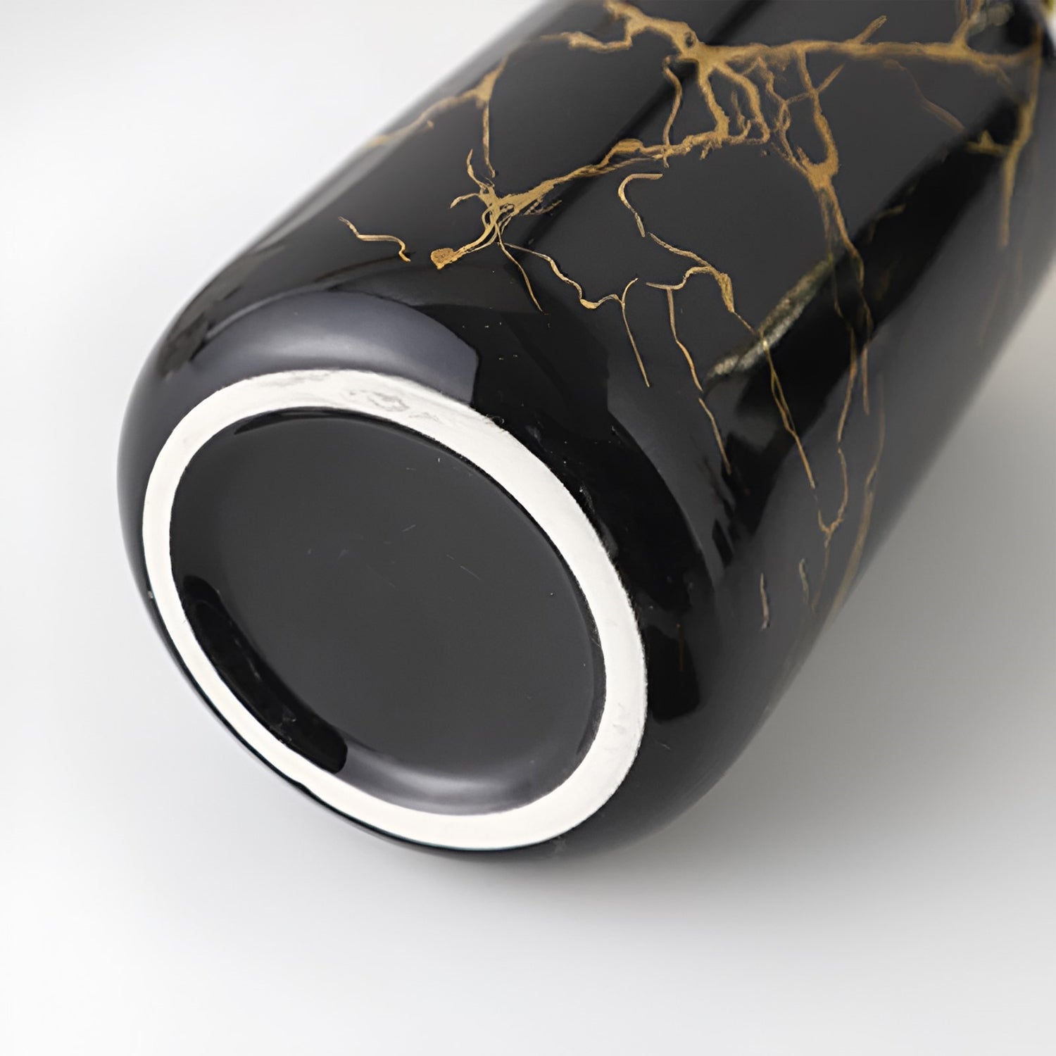 Ceramic 4-Piece Bathroom Accessory Set: Modern Lotion Dispenser, Toothbrush Holder, Tumbler, Soap Dish