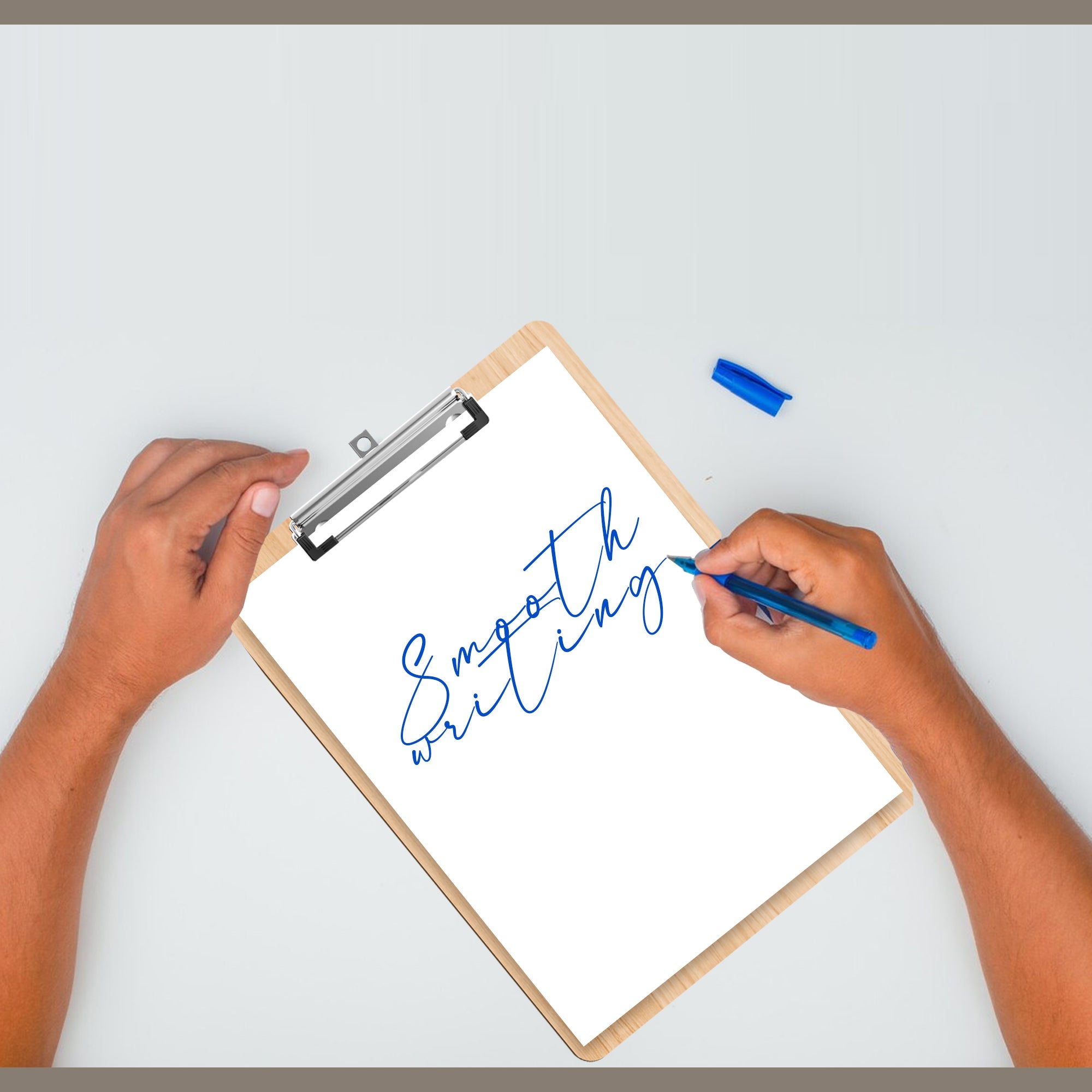 Durable Wooden A4 Clipboard 12-Pack, Sturdy Metal Clip for School Office