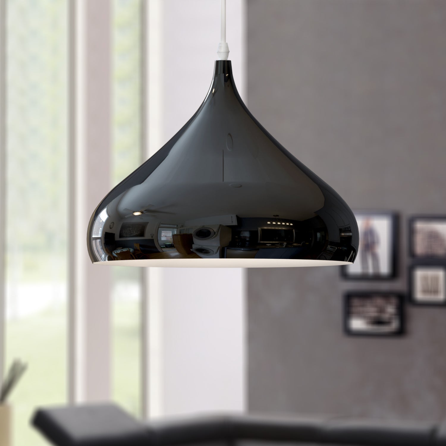 Industrial Dome Metal Ceiling Light Shade, Vintage Retro Pendant Lamp Fixture
