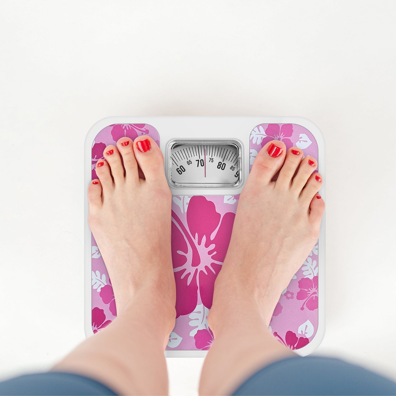 Accurate Mechanical Analog Bathroom Scale - Rotating Dial for Easy Weight Reading