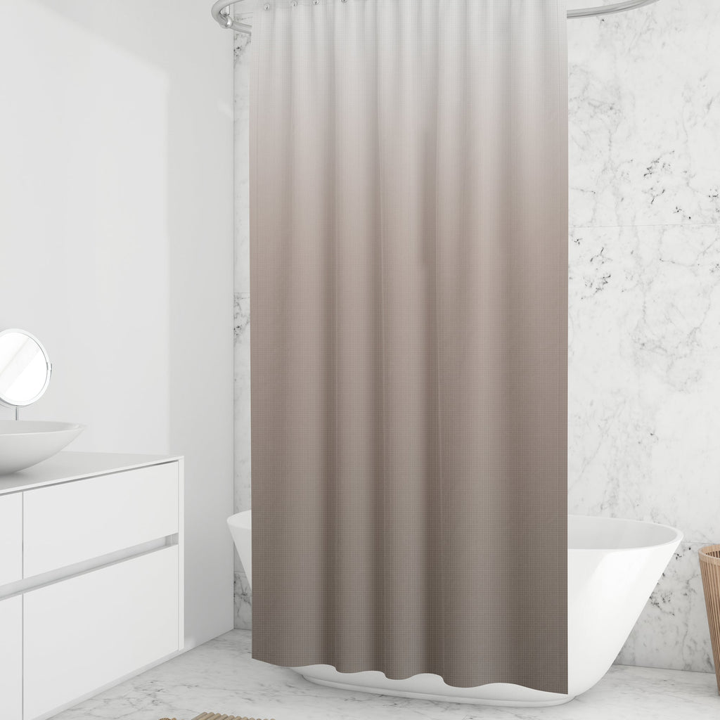 Floral Mildew Resistant Shower Curtain, Waterproof EVA Bathroom Fabric, Durable Easy Clean