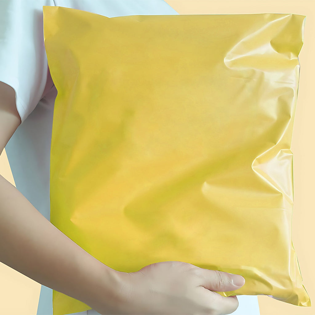 Durable Polyethylene Self-Adhesive Mailing Bags for Royal Mail Shipping, 12.6x17.7 Inches