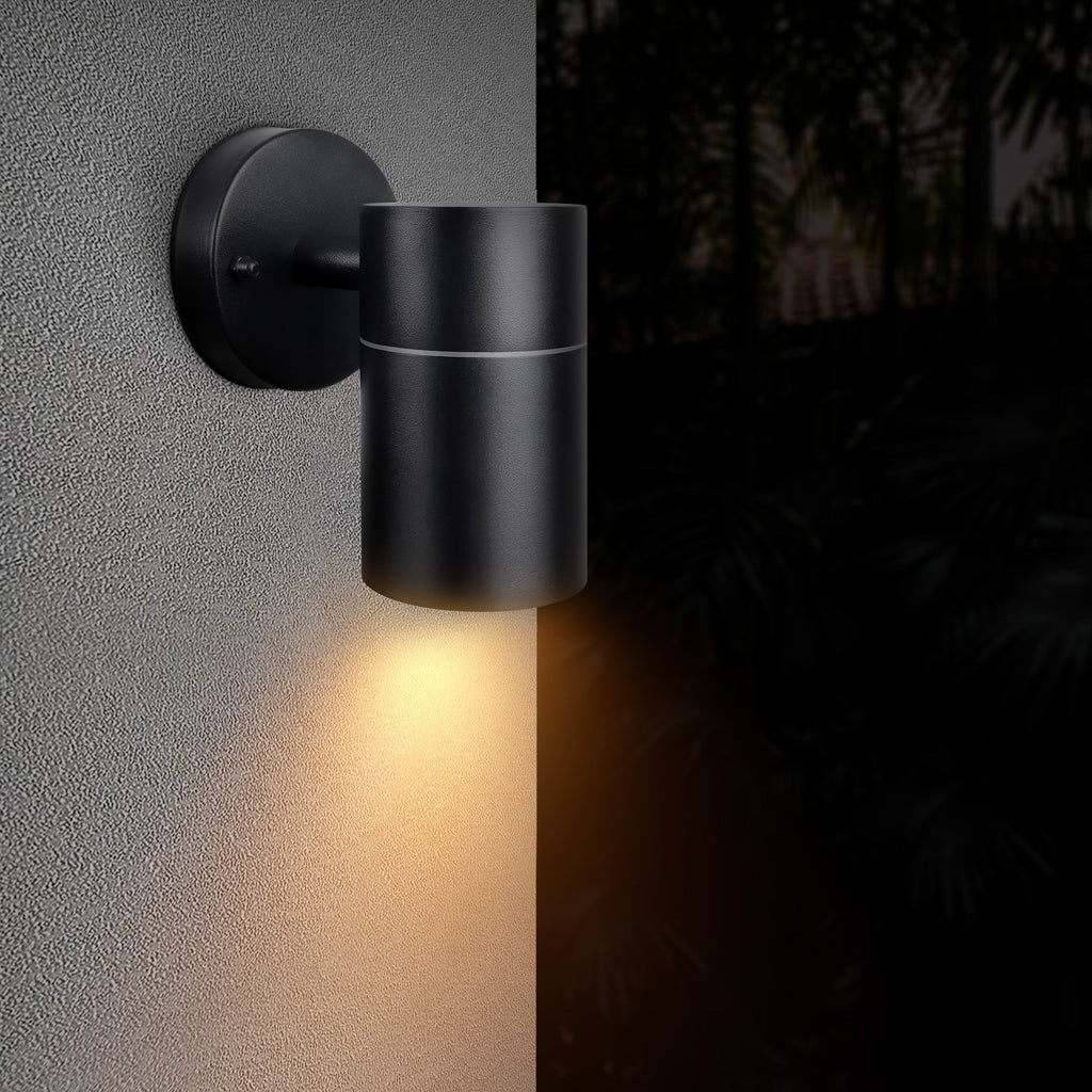 Modern IP44 Stainless Steel Downlight GU10 Outdoor Wall Security Light