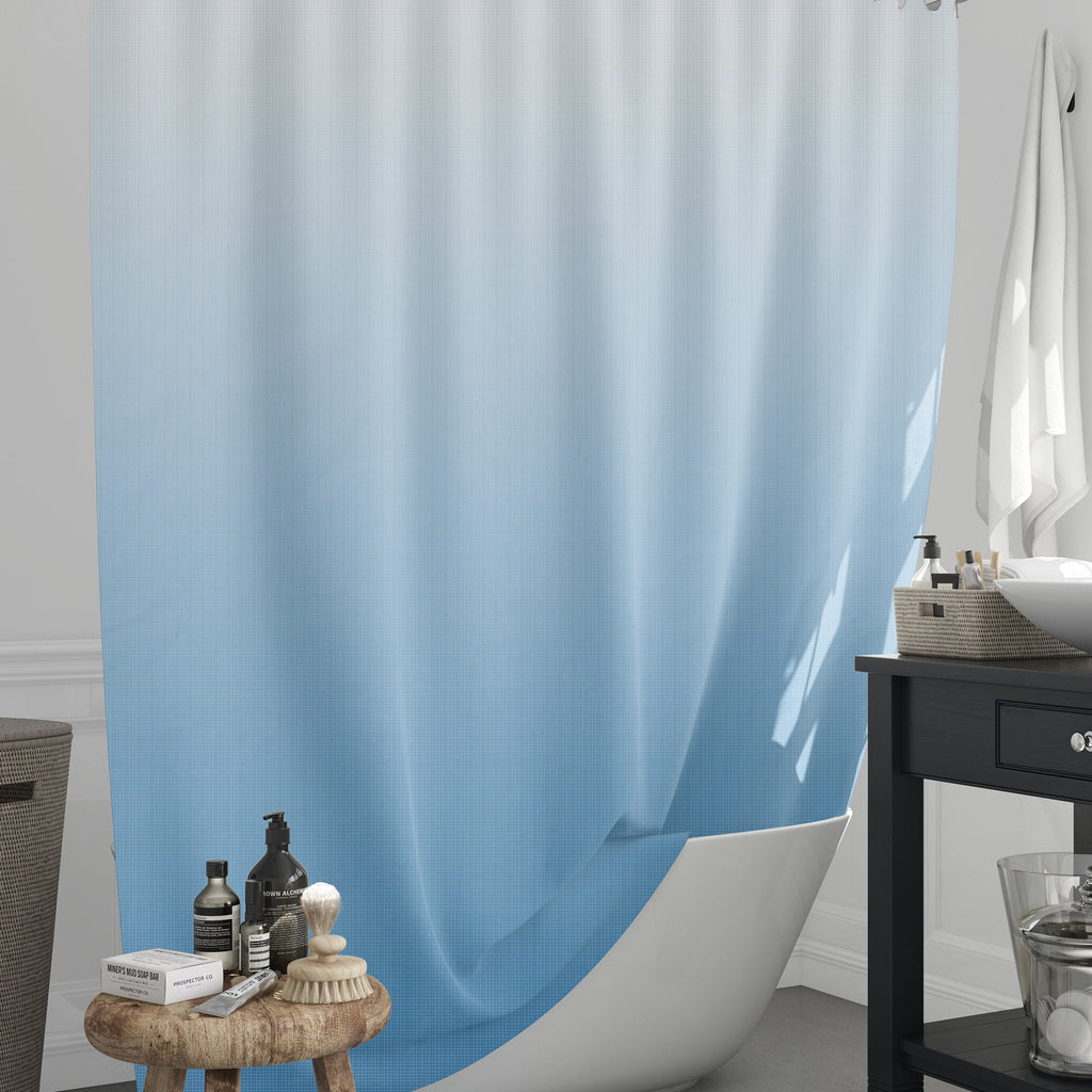 Floral Mildew Resistant Shower Curtain, Waterproof EVA Bathroom Fabric, Durable Easy Clean
