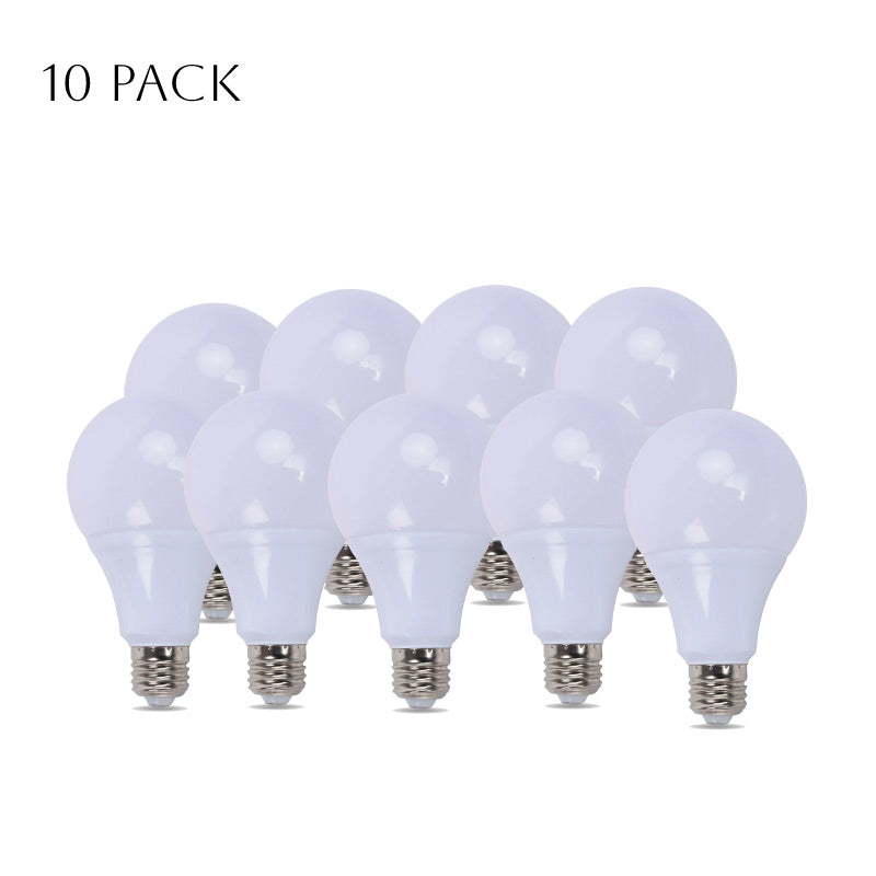 Bright 18W E27 A60 LED Bulb, Warm White 2700K, Non-Dimmable, Energy Saving