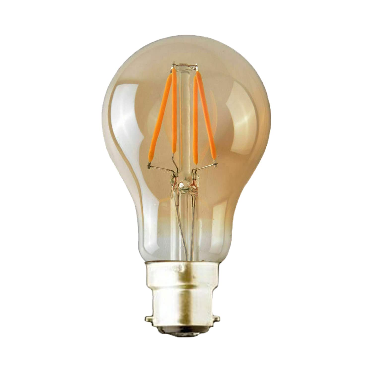 Vintage Edison B22 A60 LED Filament Bulb Warm White Energy Saving