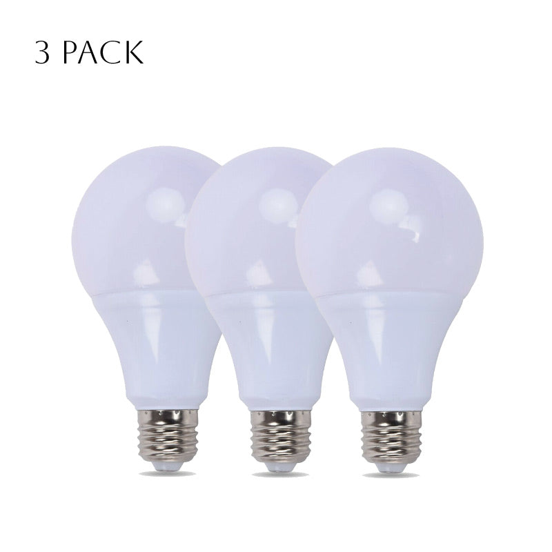 Bright 18W E27 A60 LED Bulb, Warm White 2700K, Non-Dimmable, Energy Saving