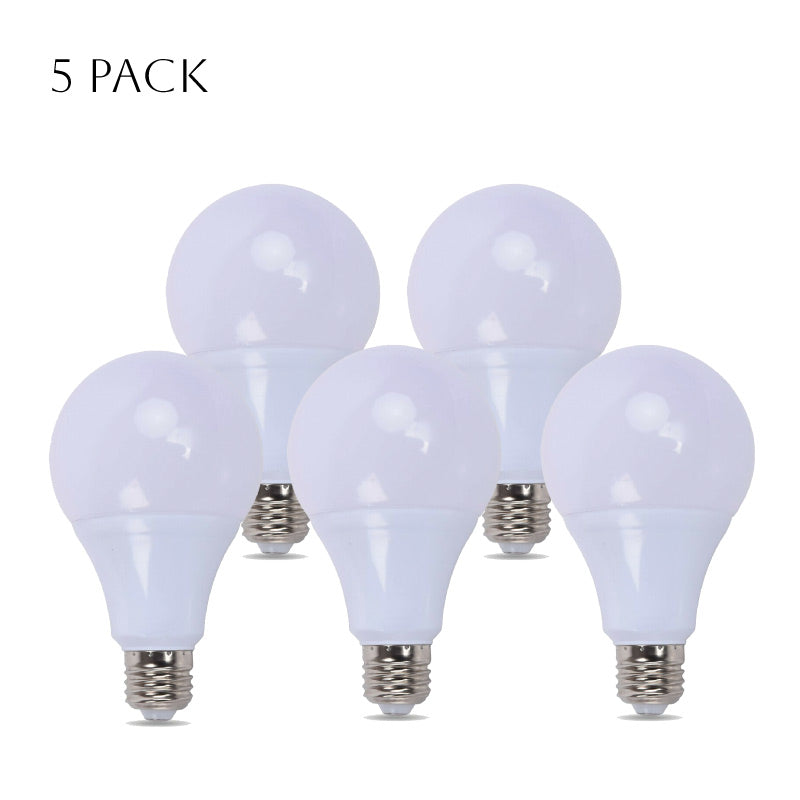 Energy-Saving A60 E27 25W LED Bulb, 6000K Daylight White GLS