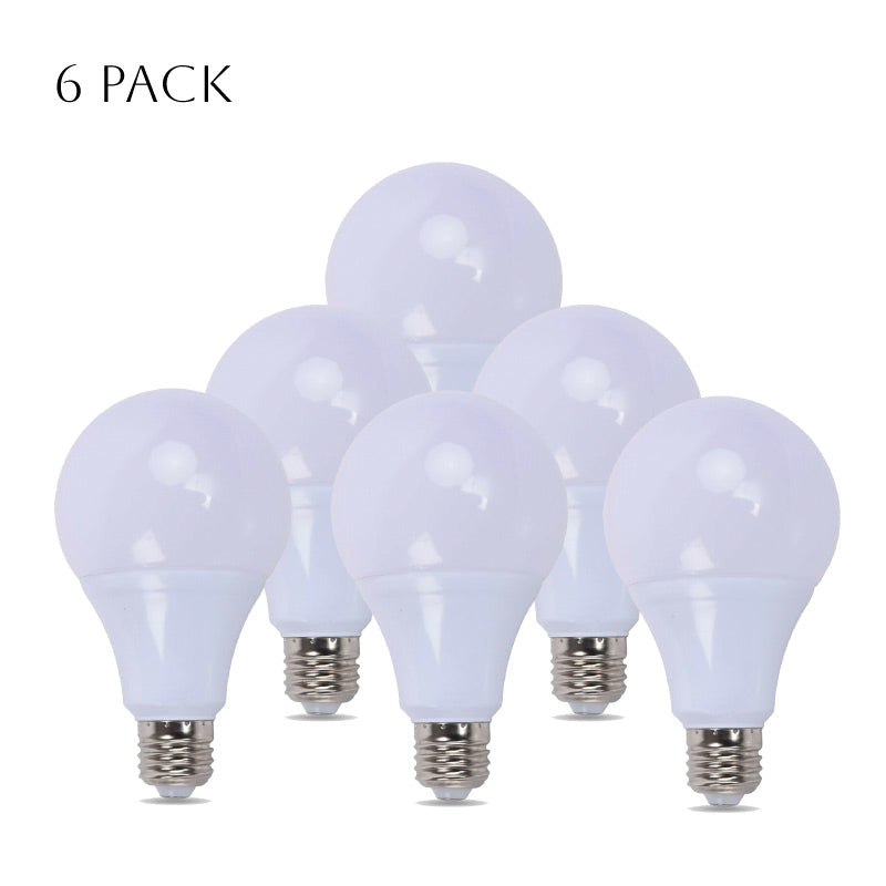 Energy-Saving A60 E27 25W LED Bulb, 6000K Daylight White GLS
