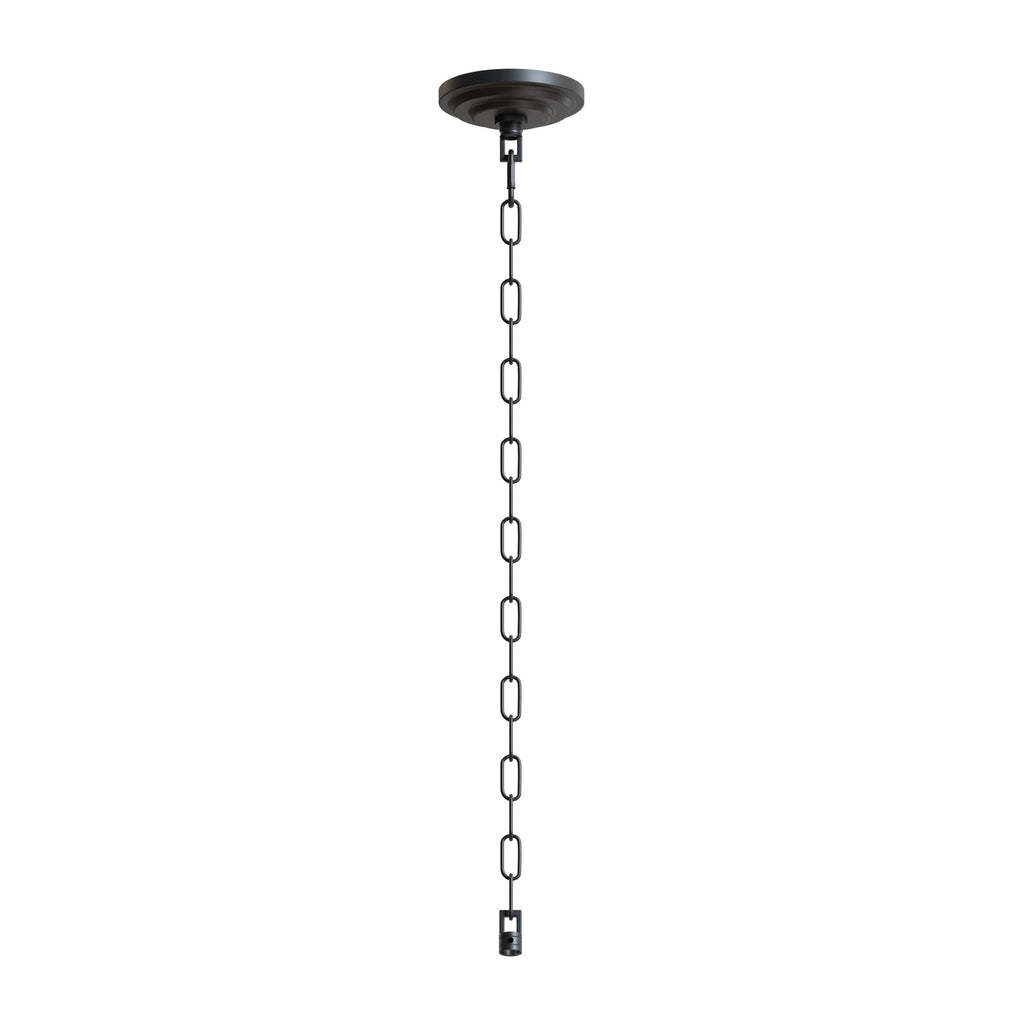 Heavy-Duty Metal Ceiling Rose with Adjustable Hanging Link Chain for Lights
