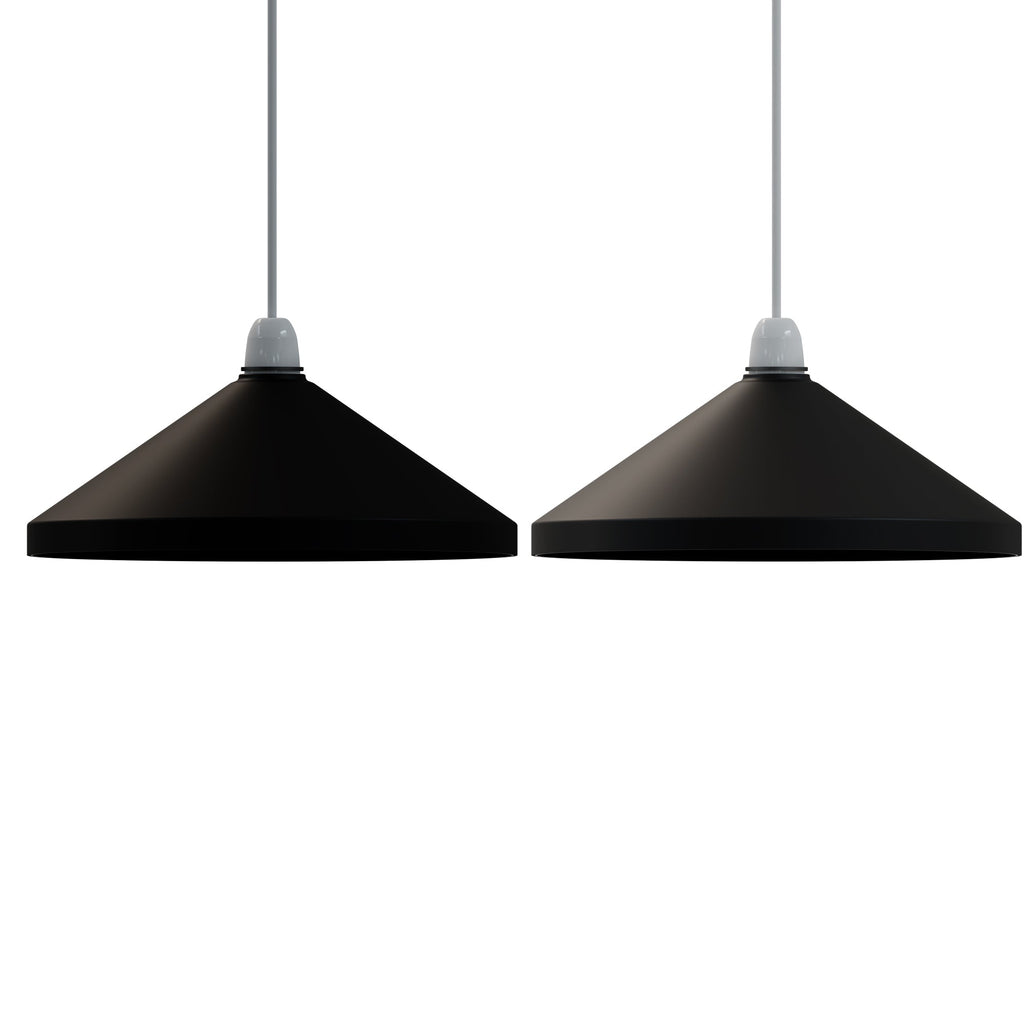 Retro Industrial Metal Cone Lampshade, Easy Fit for Stylish Home Lighting