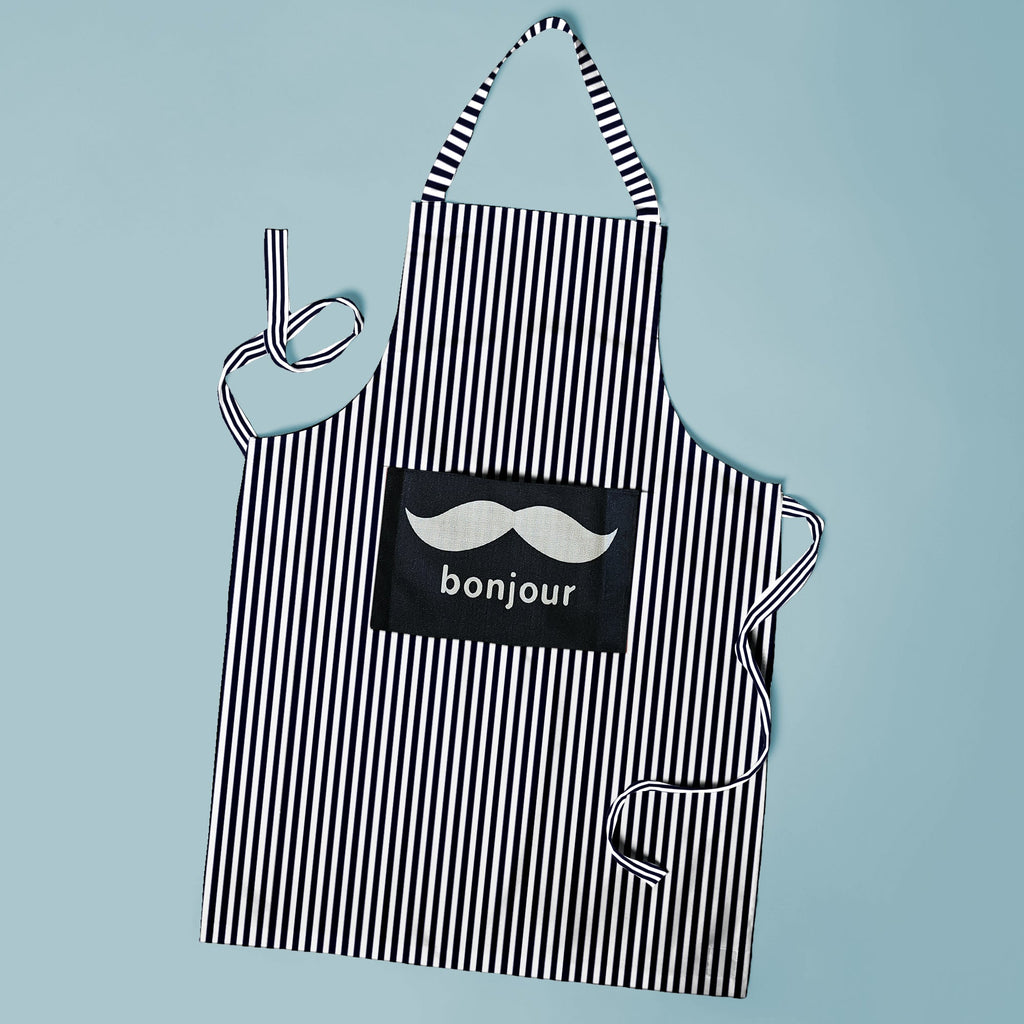 Customizable Bib Apron with Pocket for Cooking, Baking, Grilling, Crafts