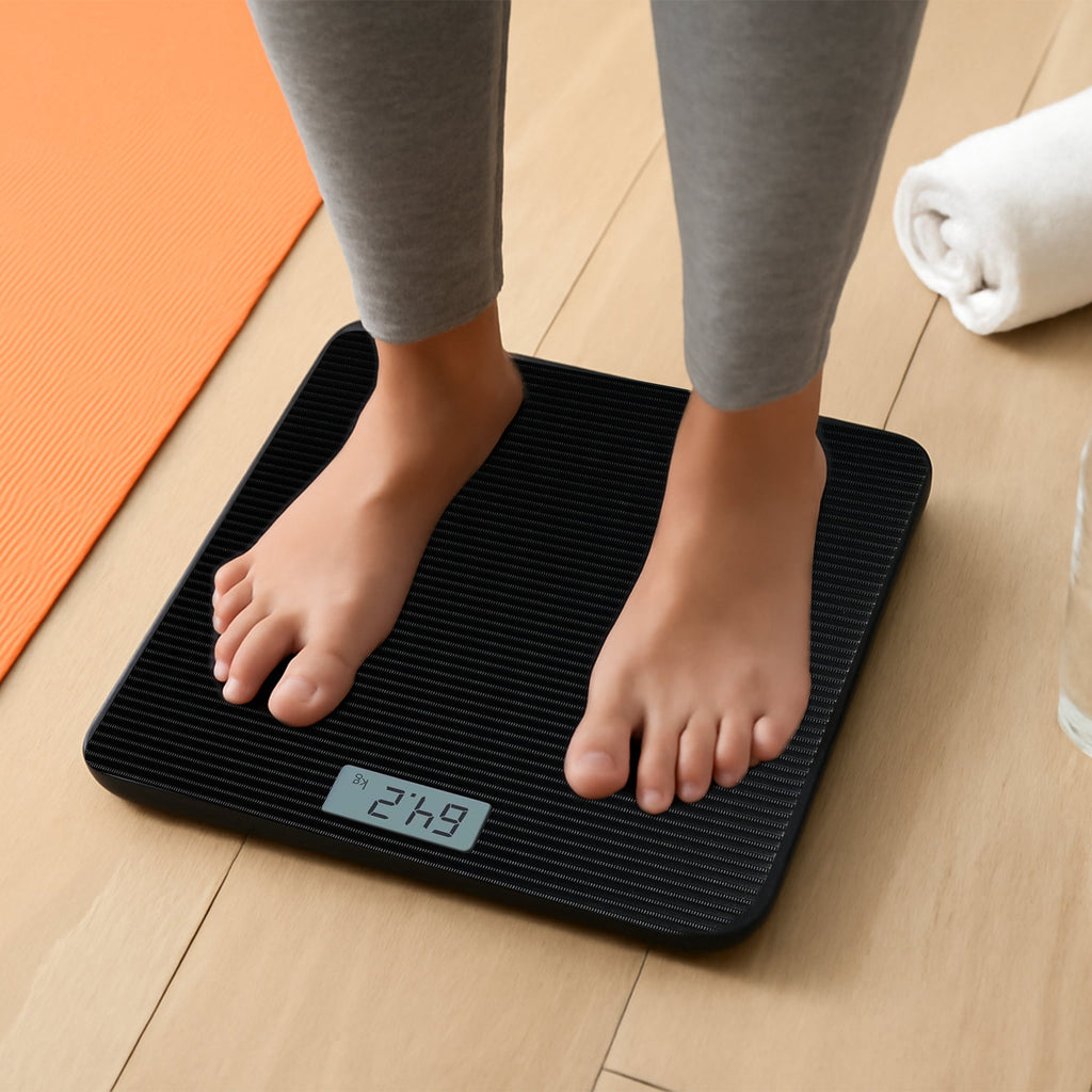 Digital Square Body Weight Scale with LCD Display for Accurate Weight Tracking