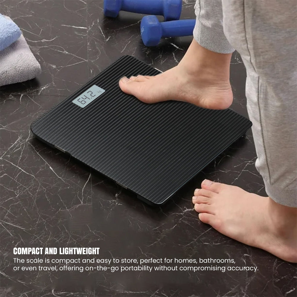 Digital Square Body Weight Scale with LCD Display for Accurate Weight Tracking