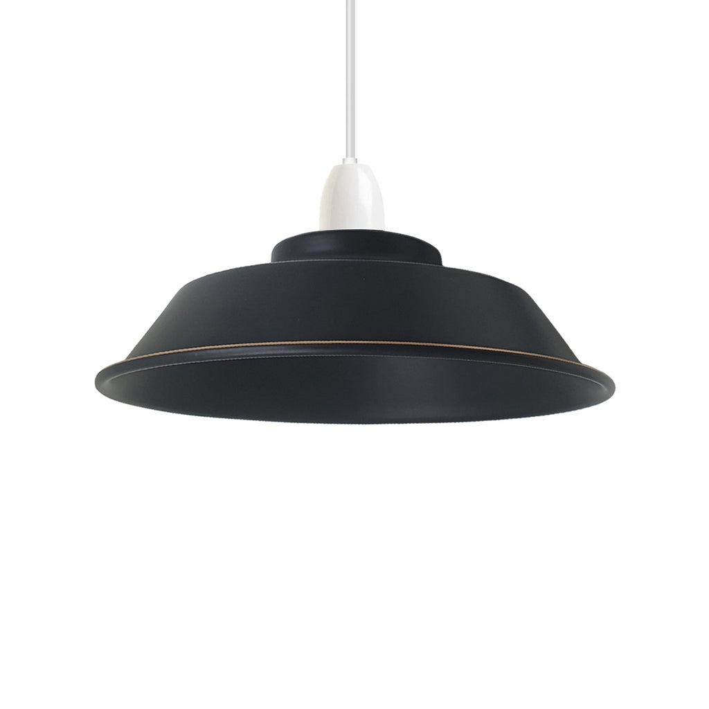 Easy Fit Metal Ceiling Pendant Light Shade for Refurbished Home Lighting