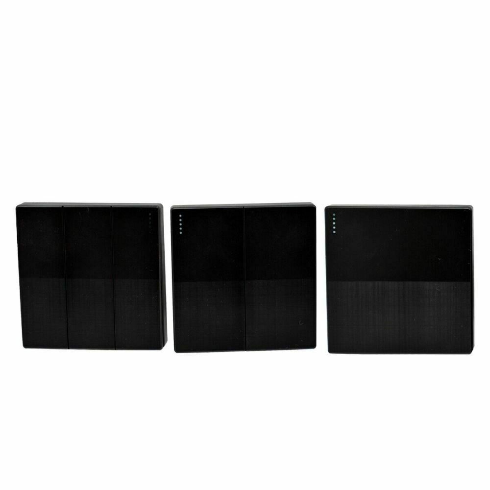 Black Double Plug Sockets 13 A ~2526