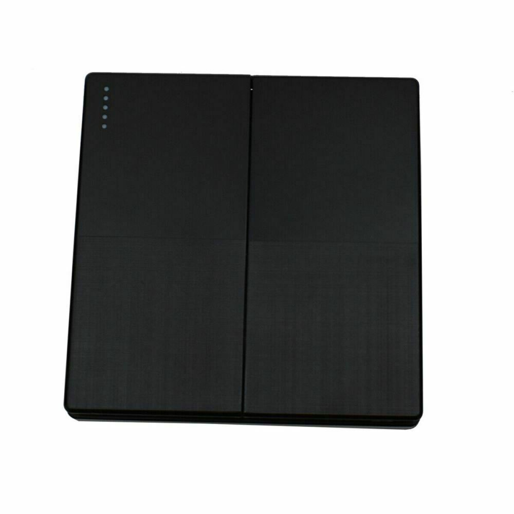 Black Double Plug Sockets 13 A ~2526