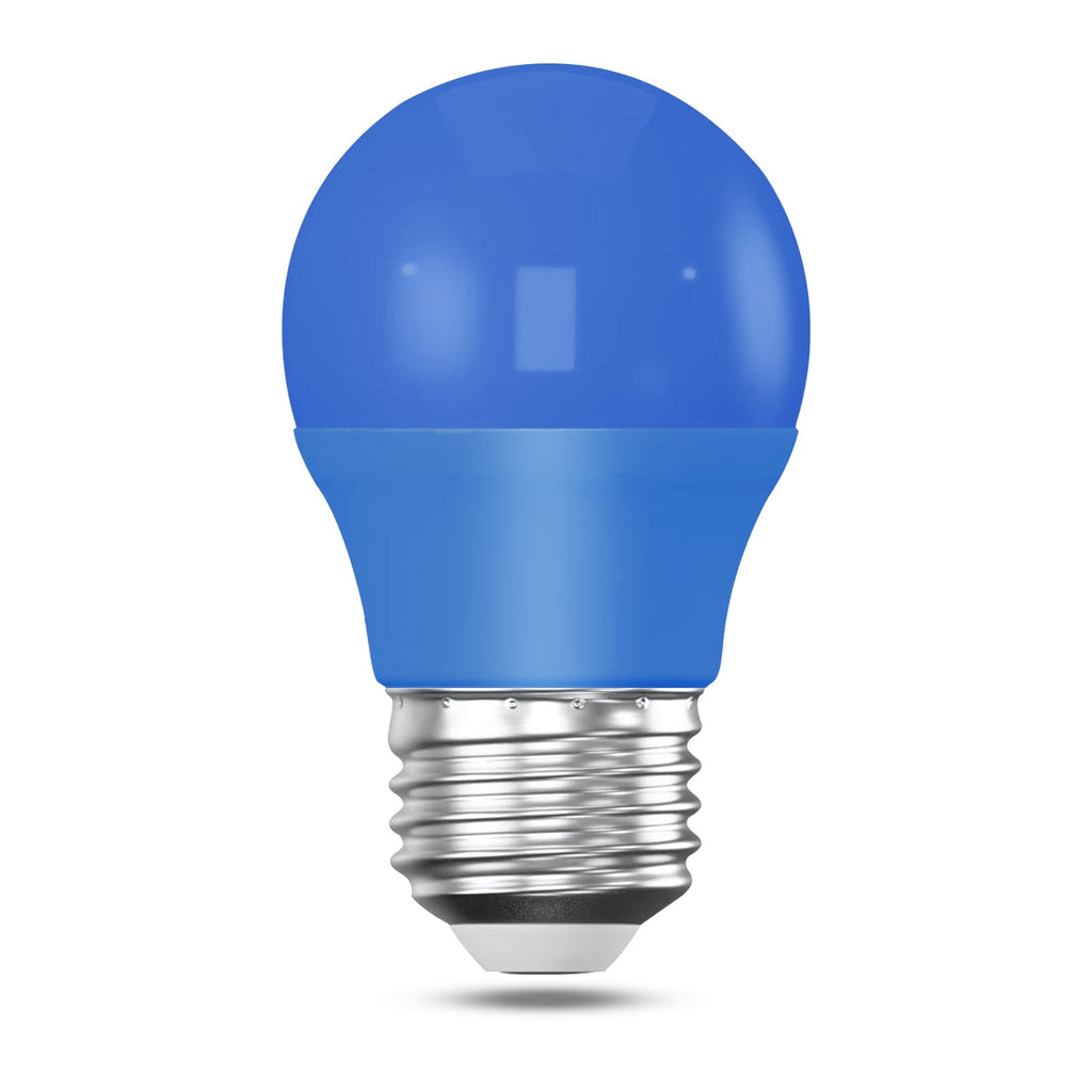 Vibrant 4W LED E27 Coloured Golf Ball Bulb for Dynamic Party Lighting