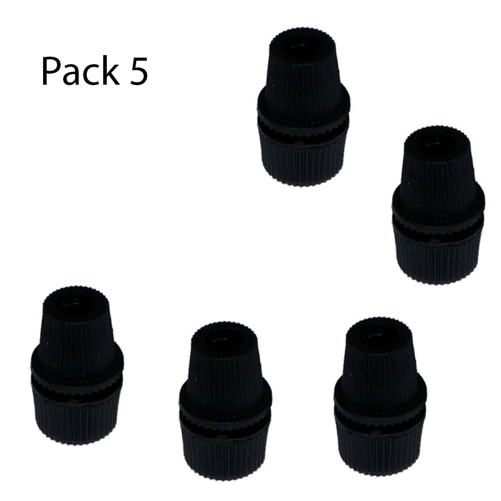 Flexible Plastic Cord Grip with 10mm Male Thread for E27 Lamp Wiring