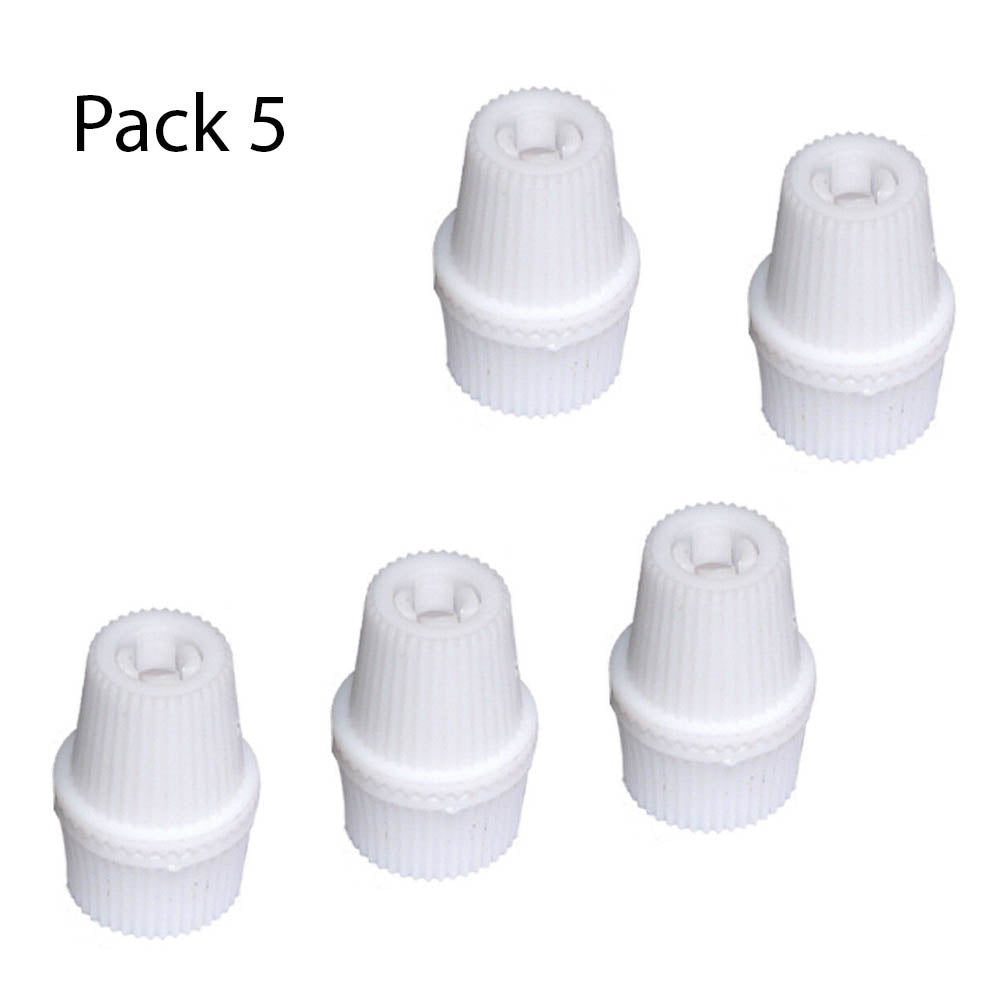Flexible Plastic Cord Grip with 10mm Male Thread for E27 Lamp Wiring