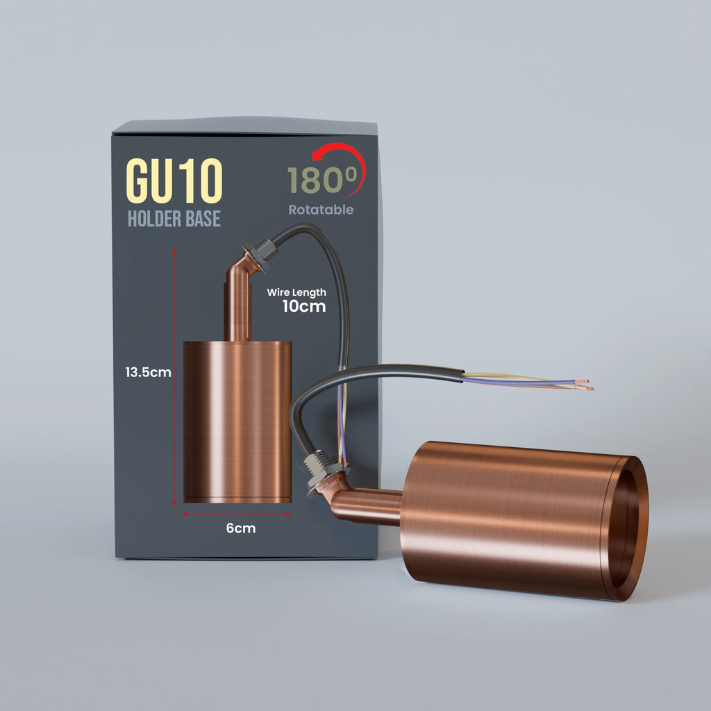 GU10 Vintage Industrial Light Bulb Lamp Holder ~ 5914