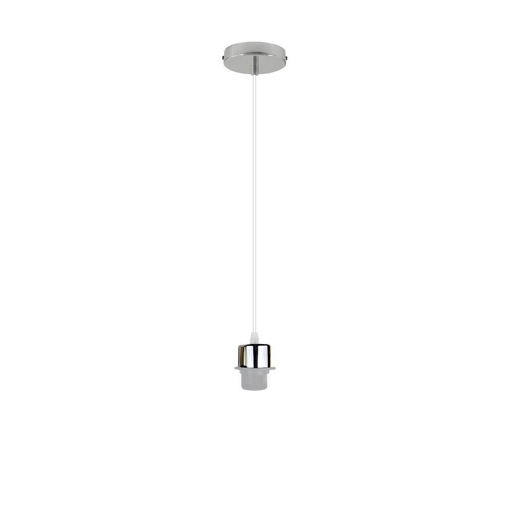 Industrial Vintage E27 Pendant Light Holder Kit with Adjustable Cable