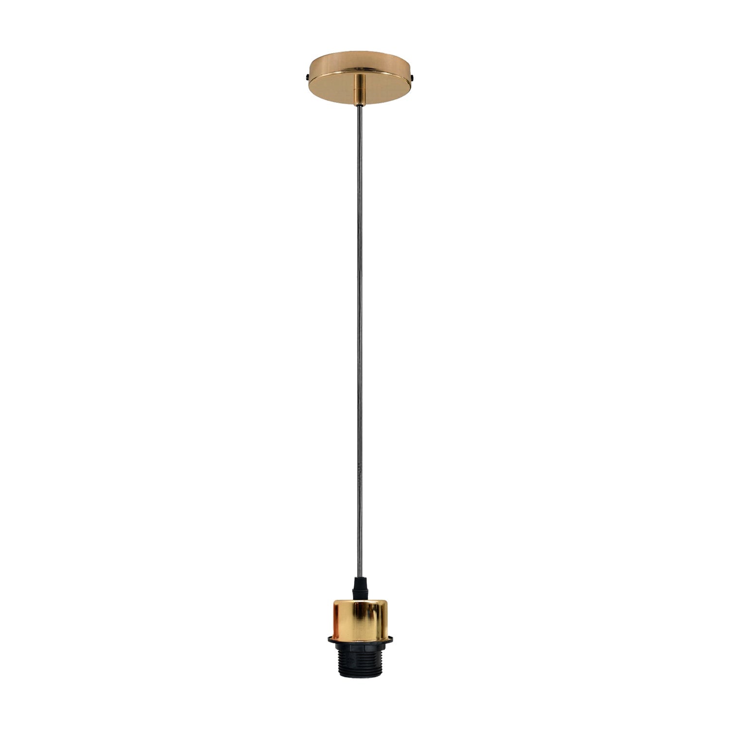 LEDSone Industrial E27 Pendant Hanging Light Fitting with Adjustable Cable