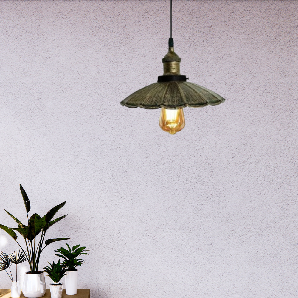 Modern E27 Pendant Ceiling Light with 95cm PVC Cable ~5959