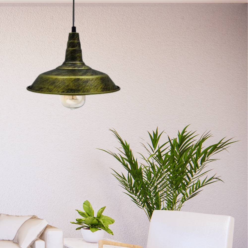 Modern E27 Pendant Ceiling Light Fixture with Adjustable PVC Cable for Home Decor