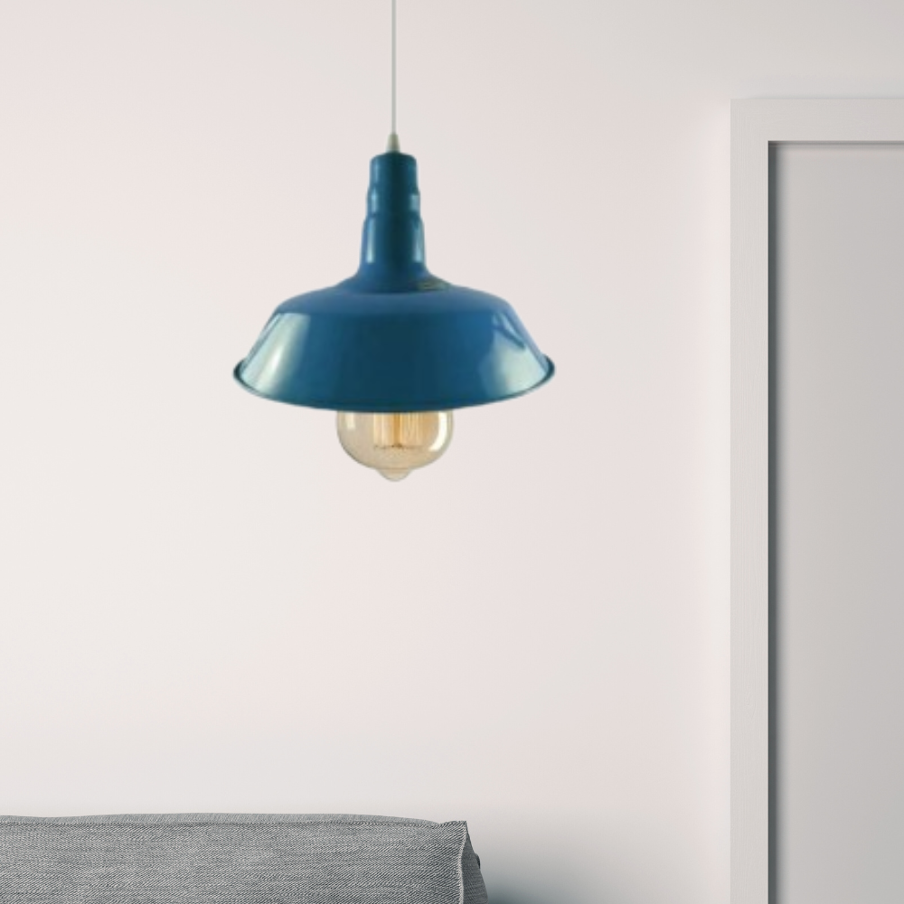 Modern Metal Barn Slot Kitchen Island Pendant Light Fixture