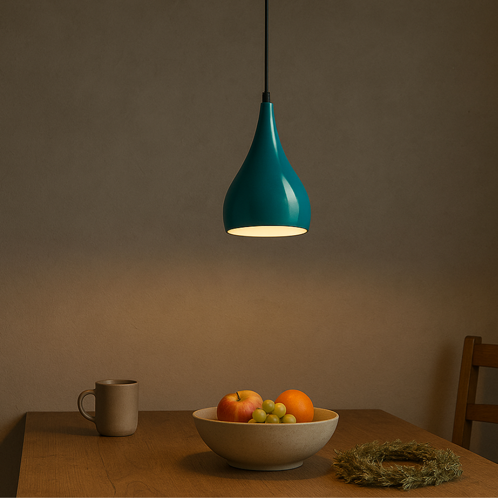 Vintage Retro Pendant Light – E27 Socket, Indoor Lighting ~5966