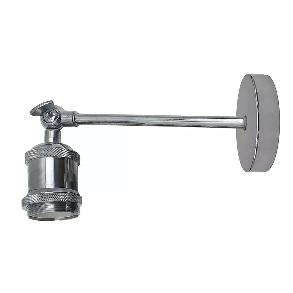 Industrial Adjustable Metal Wall Sconce Light Fixture E27 Socket