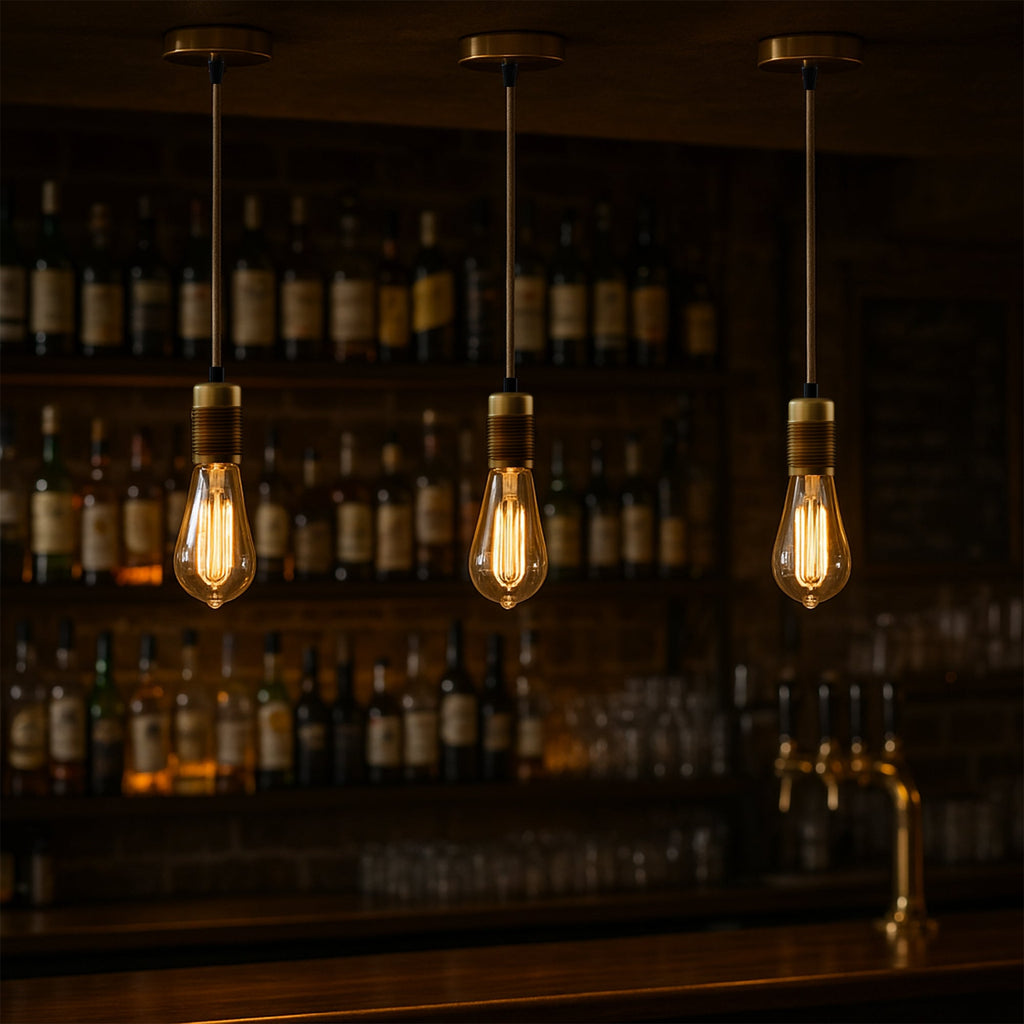 Vintage Brass Pendant Holder Buy Online ~6044