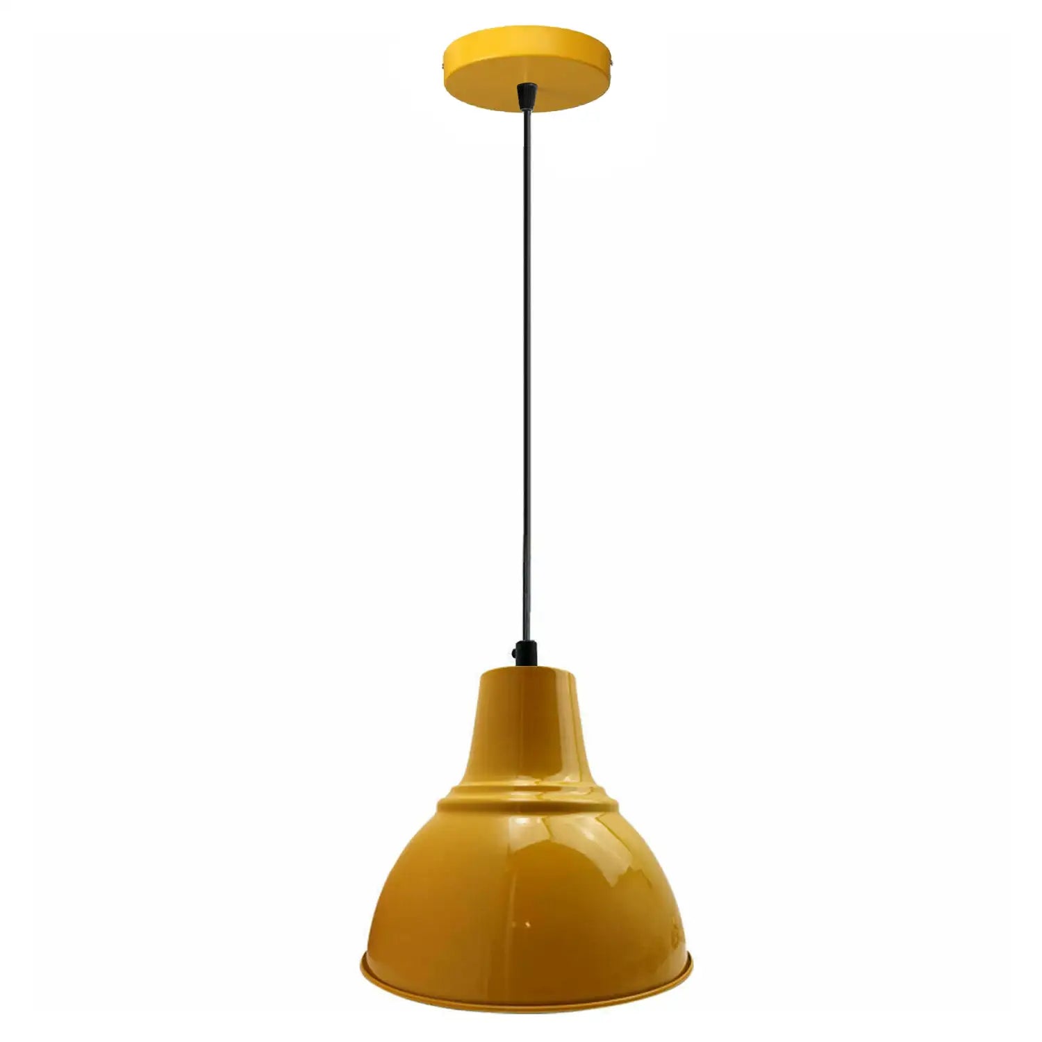 Industrial Retro Metal Barn Pendant Light Fixture for Kitchen Dining Room