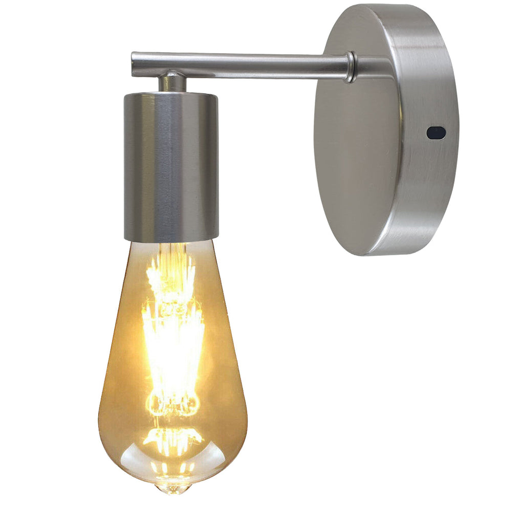 Scott Vintage E27 Indoor Wall Lamp, Max 60W, Metal Construction