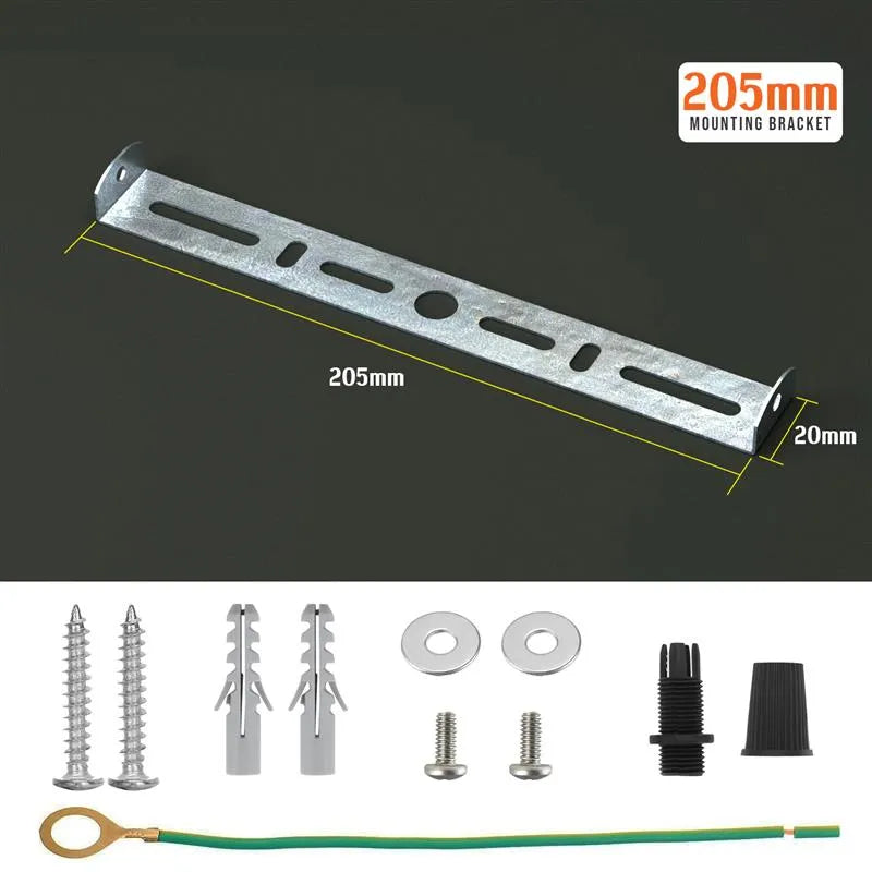 205mm Ceiling Rose Side Fitting Bracket for Chandelier & Light Fixtures