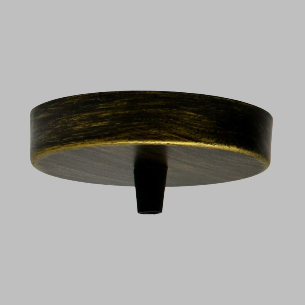 2 Pack Single Outlet Vintage industrial Ceiling Rose ~5869