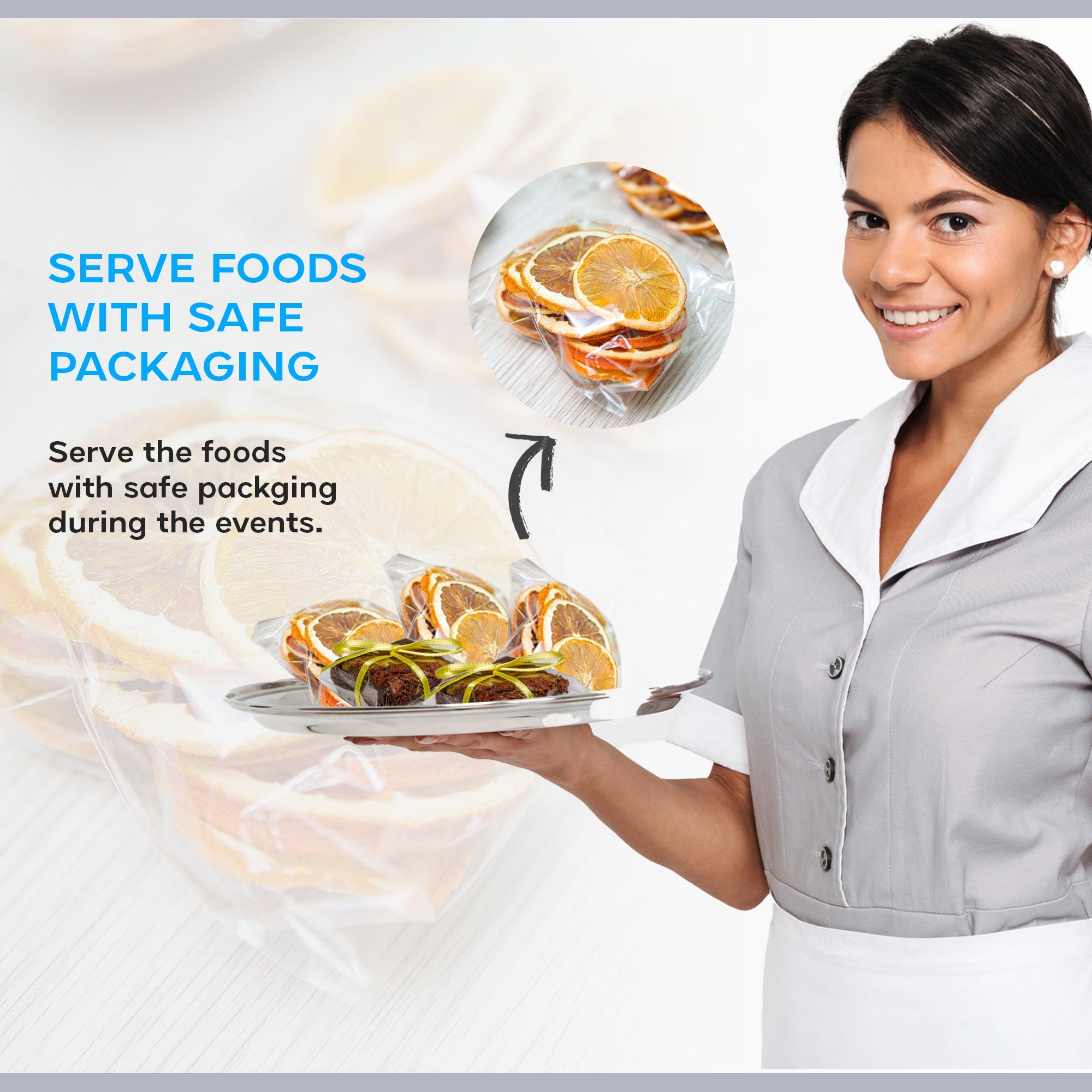 Clear Resealable Zip Poly Bags: Multipurpose Storage for Food and Gifts