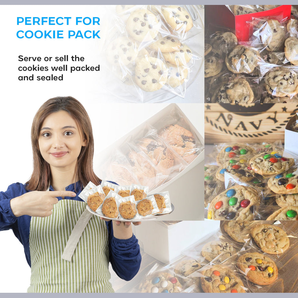 Clear Resealable Poly Zip Lock Bags for Food Storage and Packaging