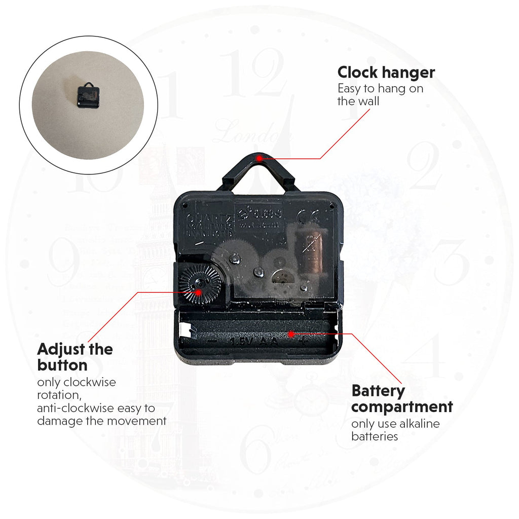 Shop Retro Wooden Decorative Wall Art Clocks Online ~ 5323