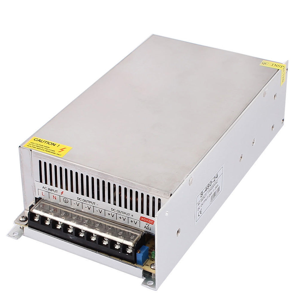 IP20 DC 24V 480W LED Driver Universal Regulated Switching Power Supply Transformer