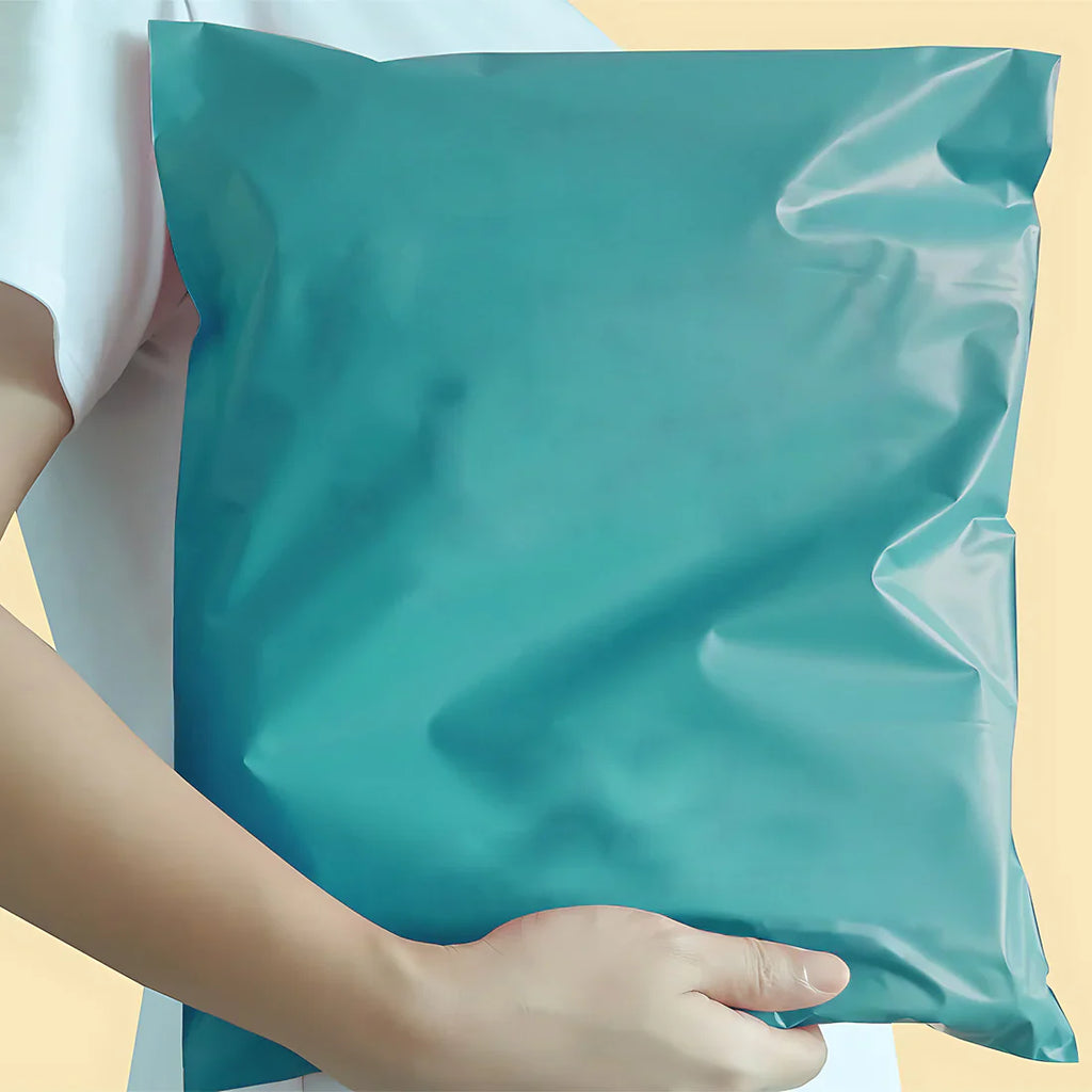 Durable Polyethylene Self-Adhesive Mailing Bags for Royal Mail Shipping, 12.6x17.7 Inches