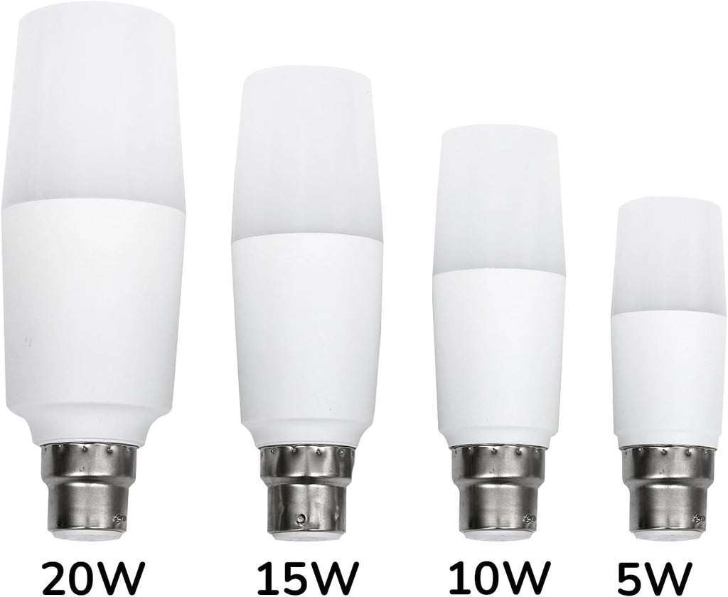 T7 B22 Bayonet LED Stick Bulb Bright White Frosted Energy Saving Light